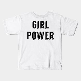 Girl power sticker Kids T-Shirt